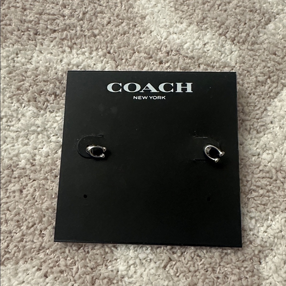 Coach Signature C Earrings